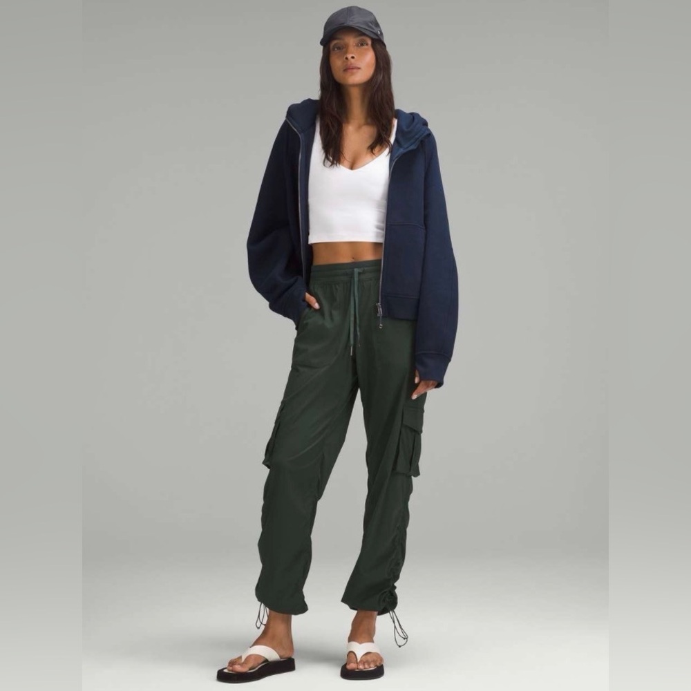 Lululemon Dance Studio Relaxed-Fit Mid-Rise Cargo Pant *Legacy Green*